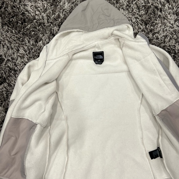 THE NORTH FACE  GRAY & BLACK DENALI FLEECE JACKET - Picture 3 of 14